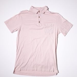 Polo by Tailor Vintage Men's Size Small Pink Polo